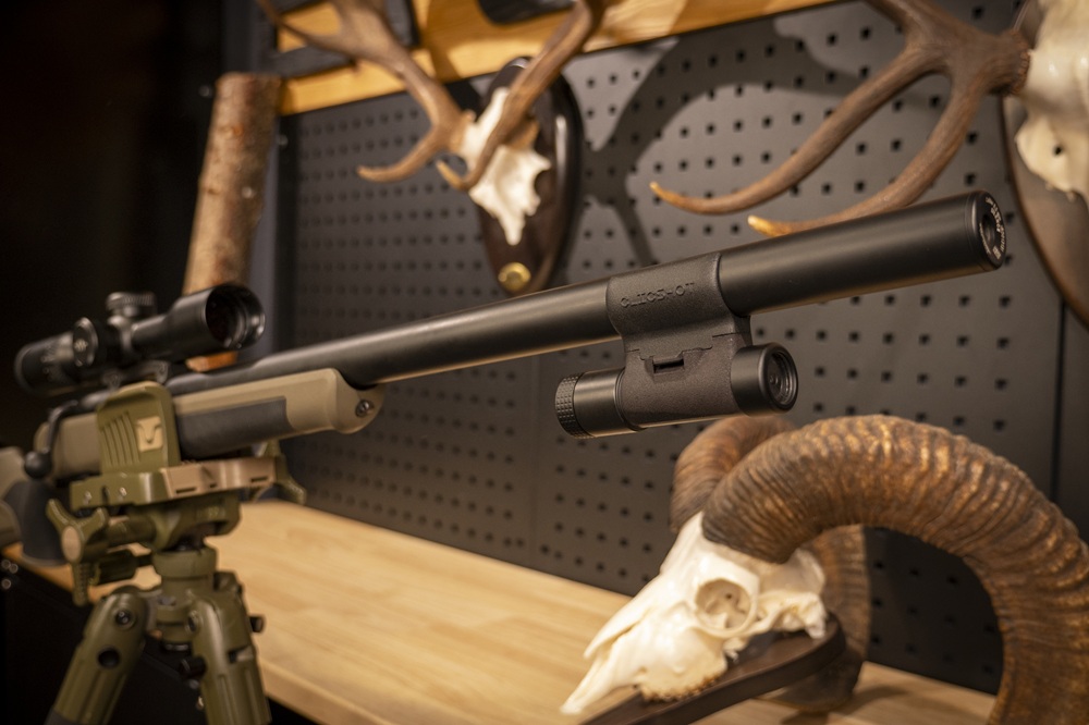 Ensemble de la gamme des embases clicSHOT pour caméras de chasse et de tir