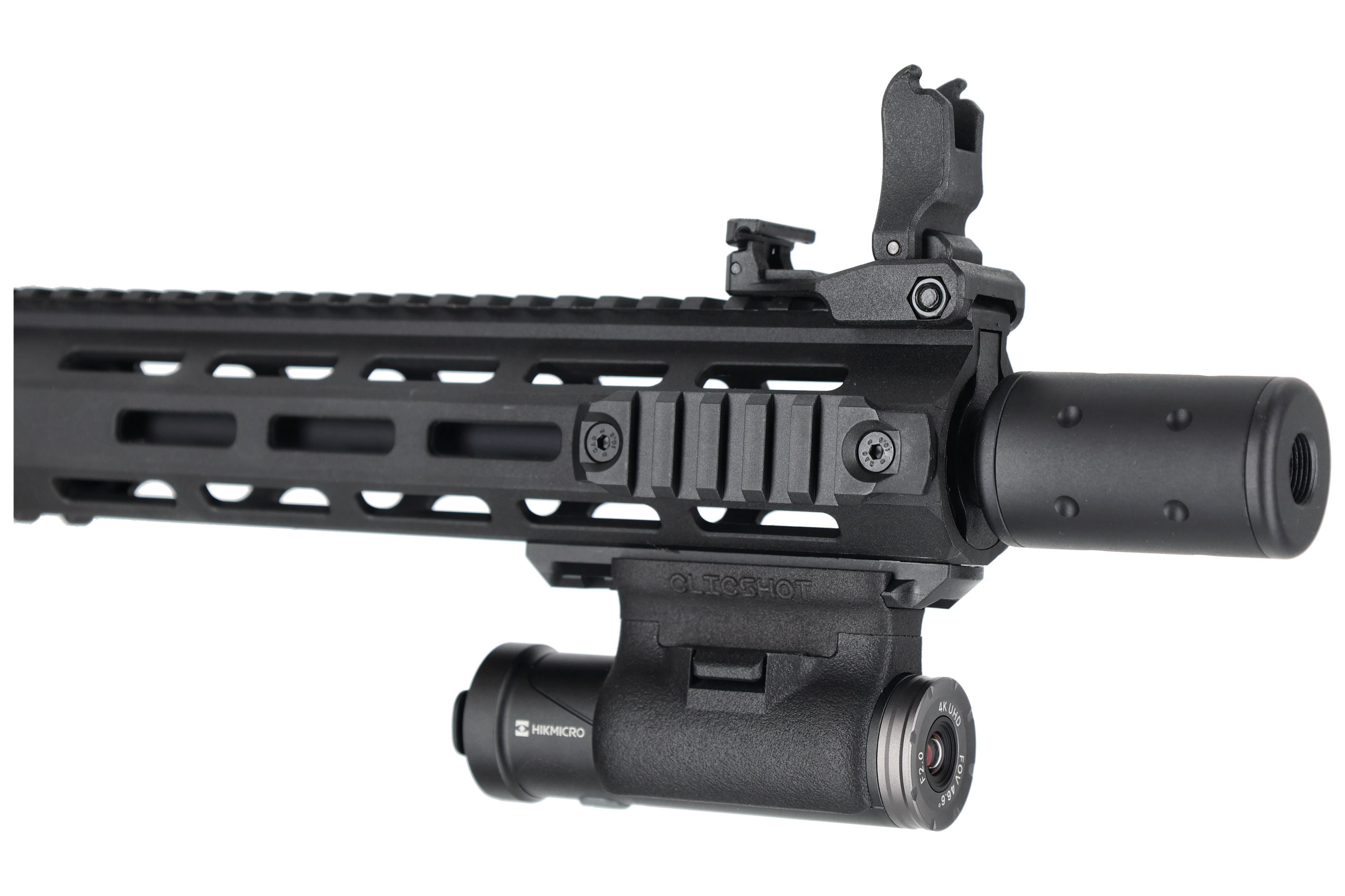Fixation clicSHOT pour rail Picatinny