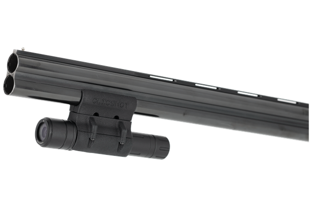 clicSHOT monté sur un fusil calibre 20